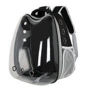 Transparent Breathable Cat Carrier Bag for Travel by Woofymood
