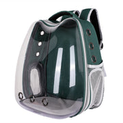 Transparent Breathable Cat Carrier Bag for Travel by Woofymood
