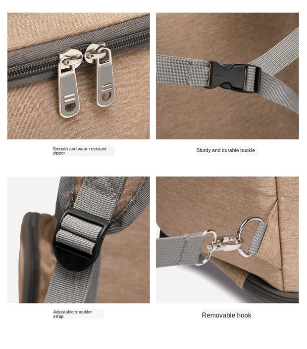 Portable Folding Trolley Pet Backpack By Woofymood
